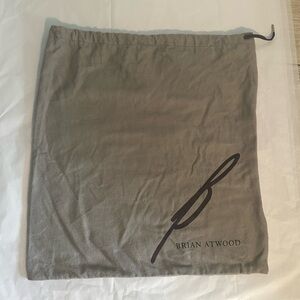 Brian Atwood dust bag